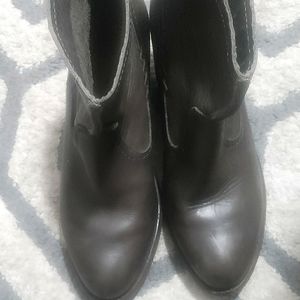 Frye ankle heel boots